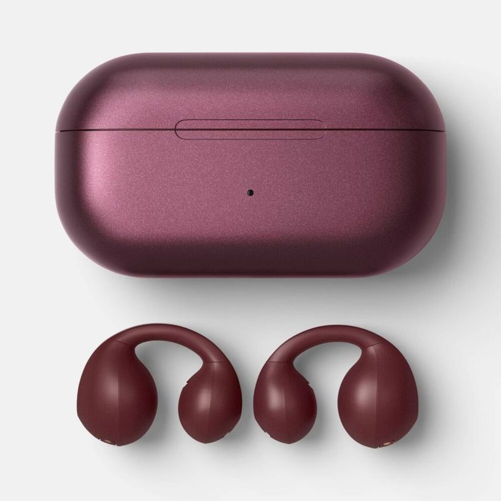 Open Box - Heyday - Open-Ear Jewelry Earbuds - heyday Dark Cherry: Tru Red